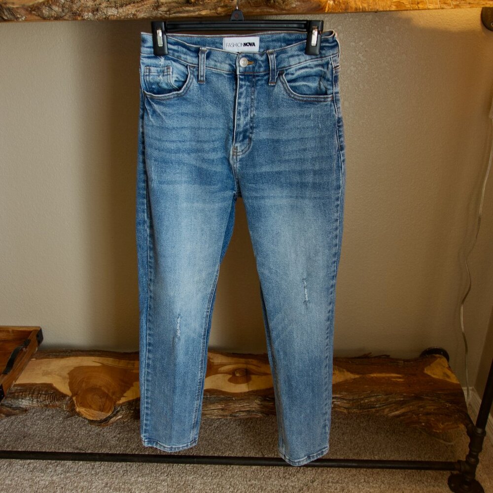 Fashion Nova Mama Said 90s High Rise Mom Jeans - Size 5